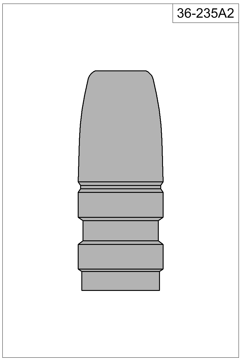 Filled view of bullet 36-235A2