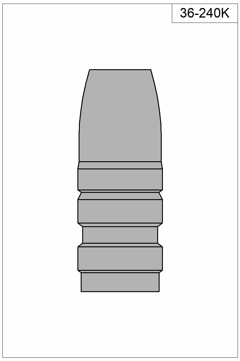Filled view of bullet 36-240K