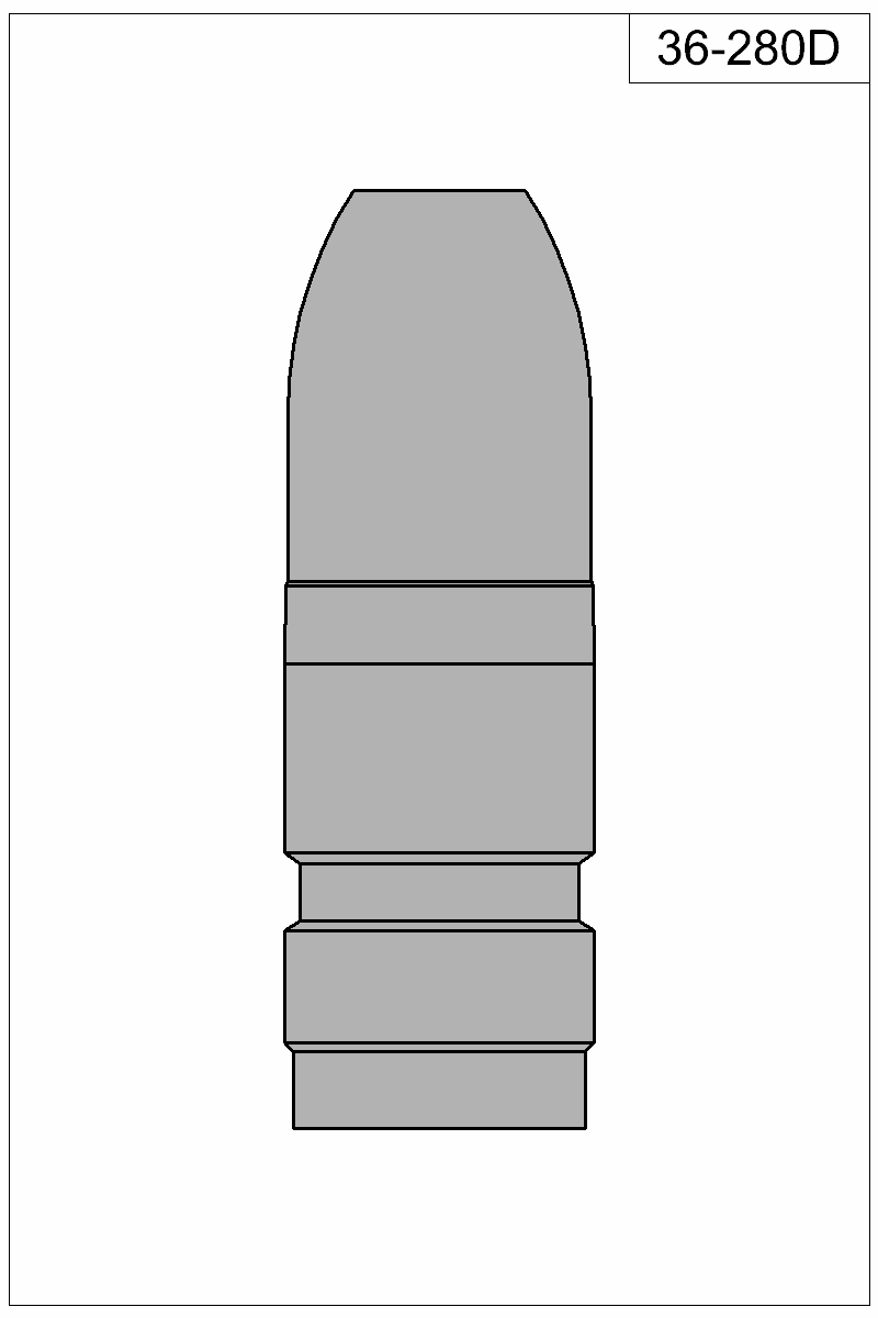 Filled view of bullet 36-280D