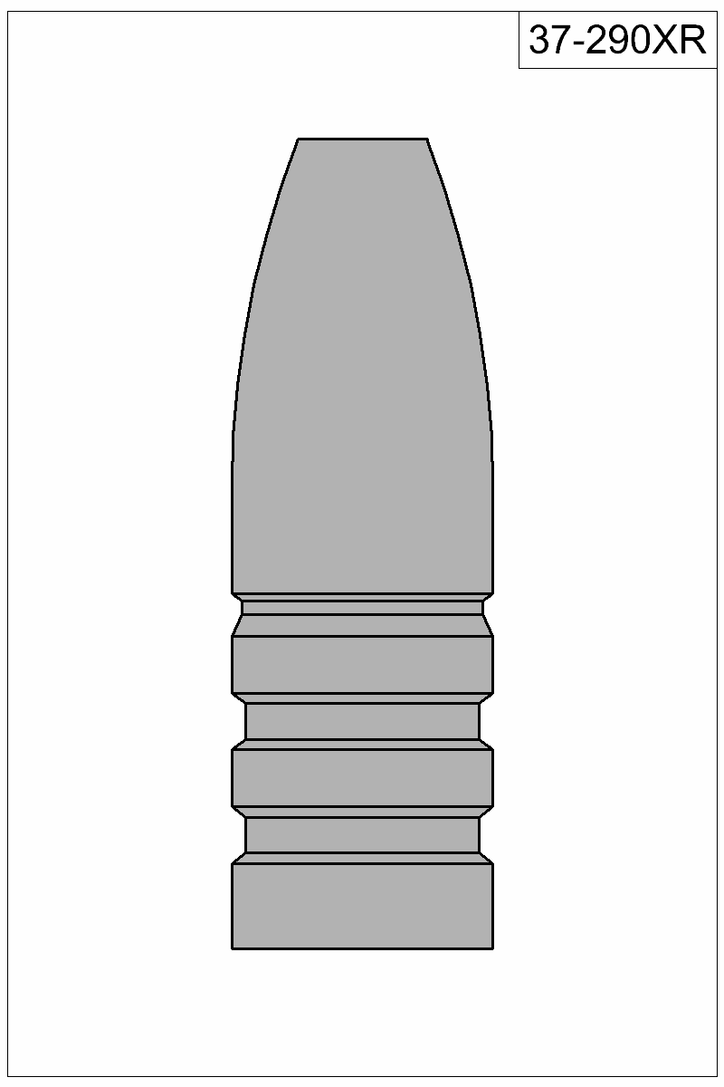 Filled view of bullet 37-290XR