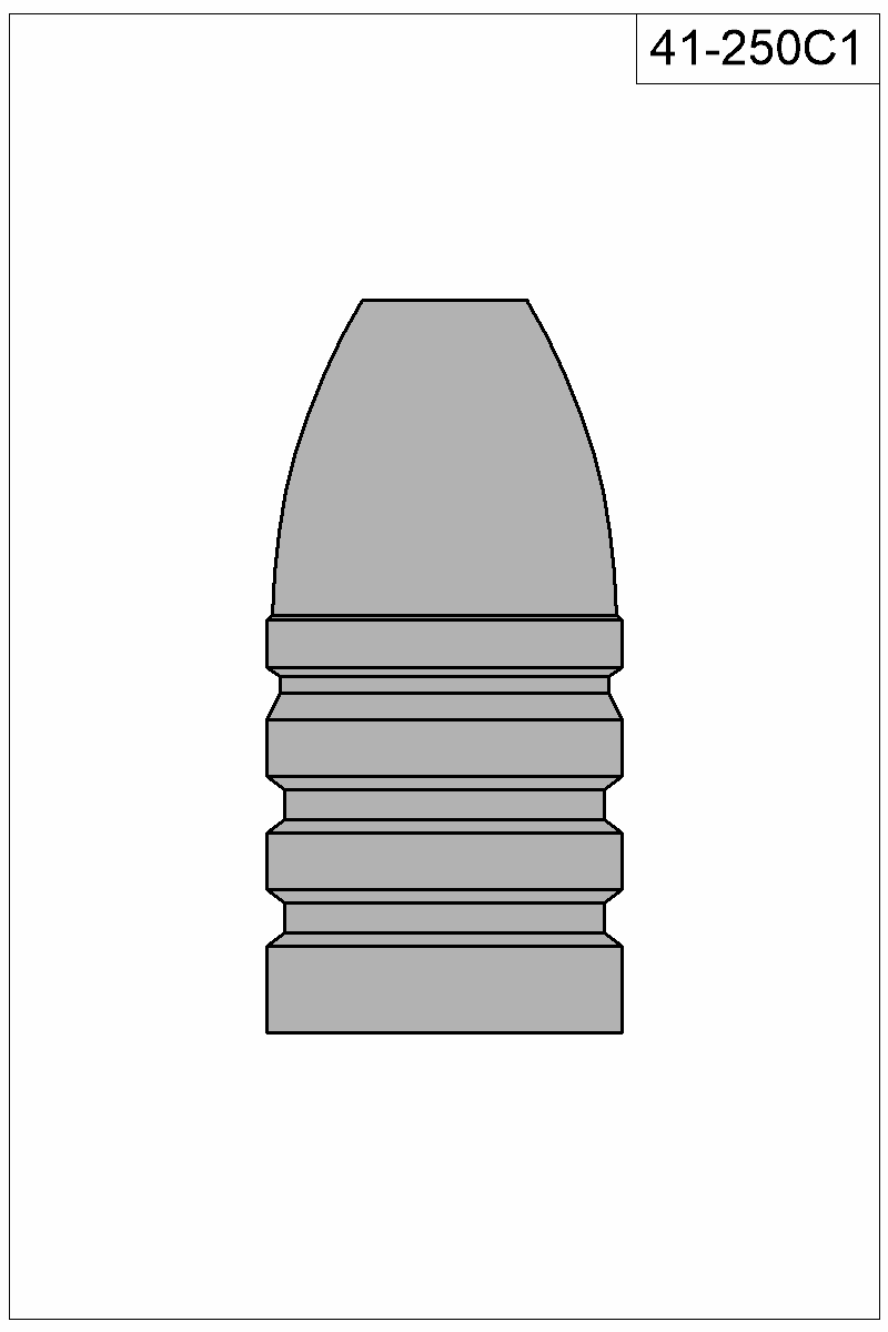 Filled view of bullet 41-250C1