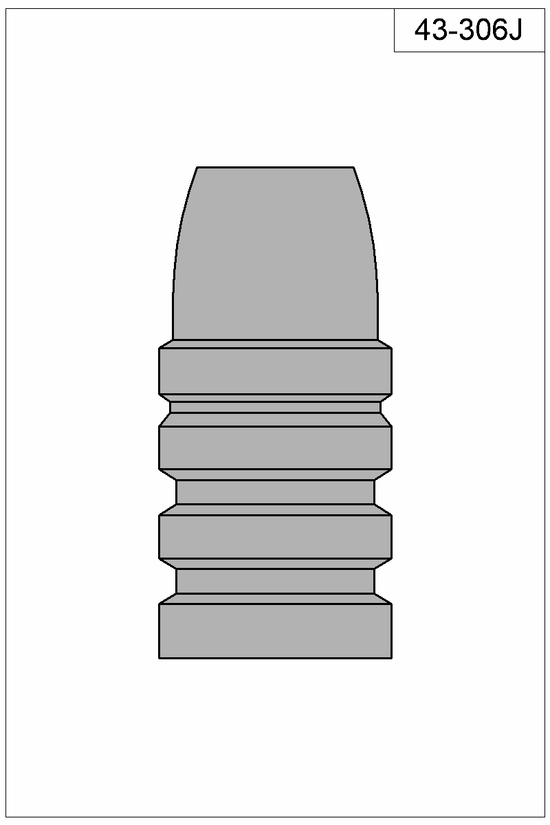 Filled view of bullet 43-306J