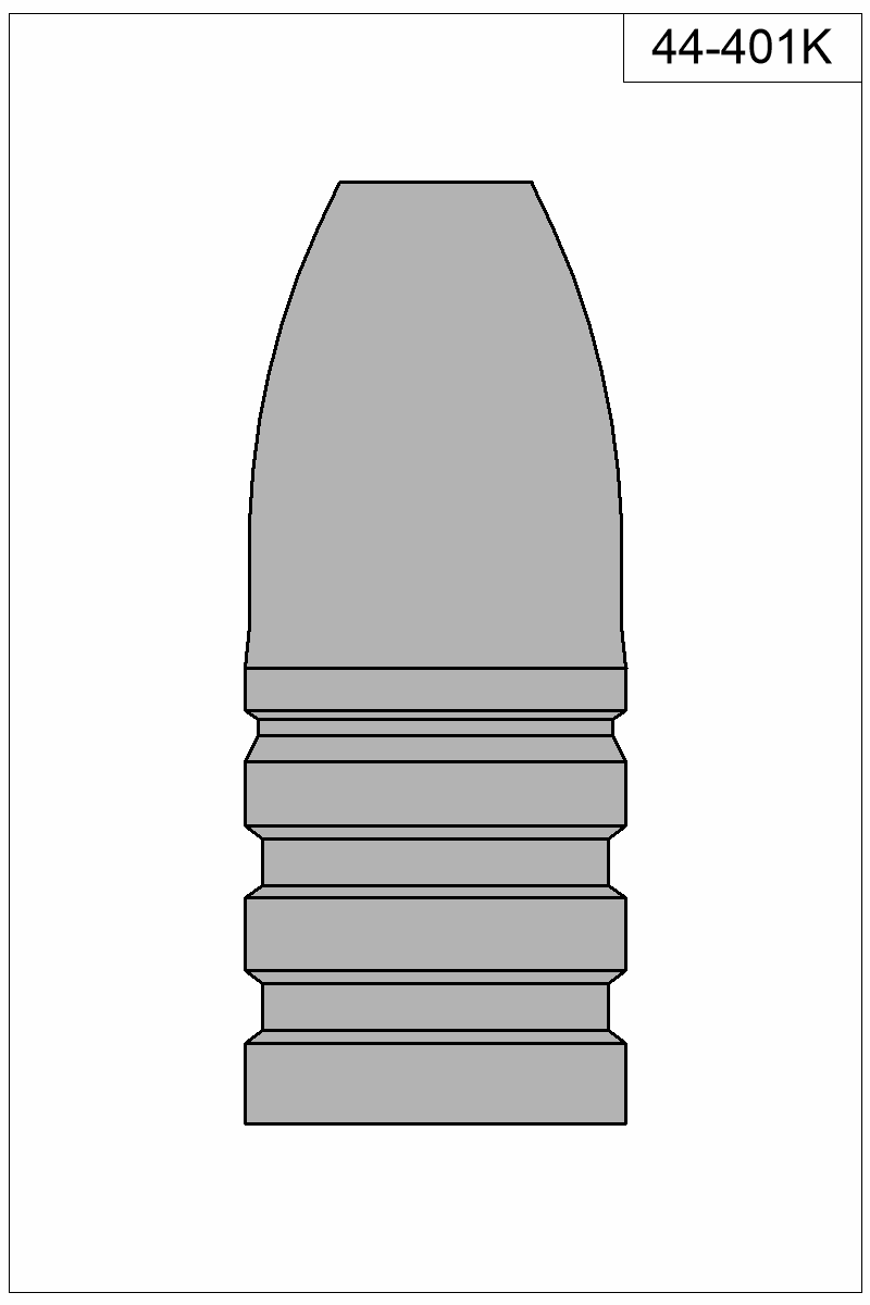 Filled view of bullet 44-401K