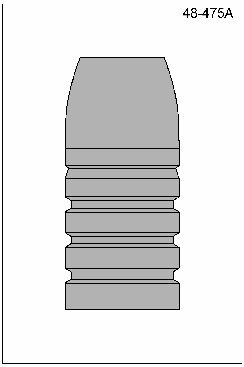 Filled view of bullet 48-475A