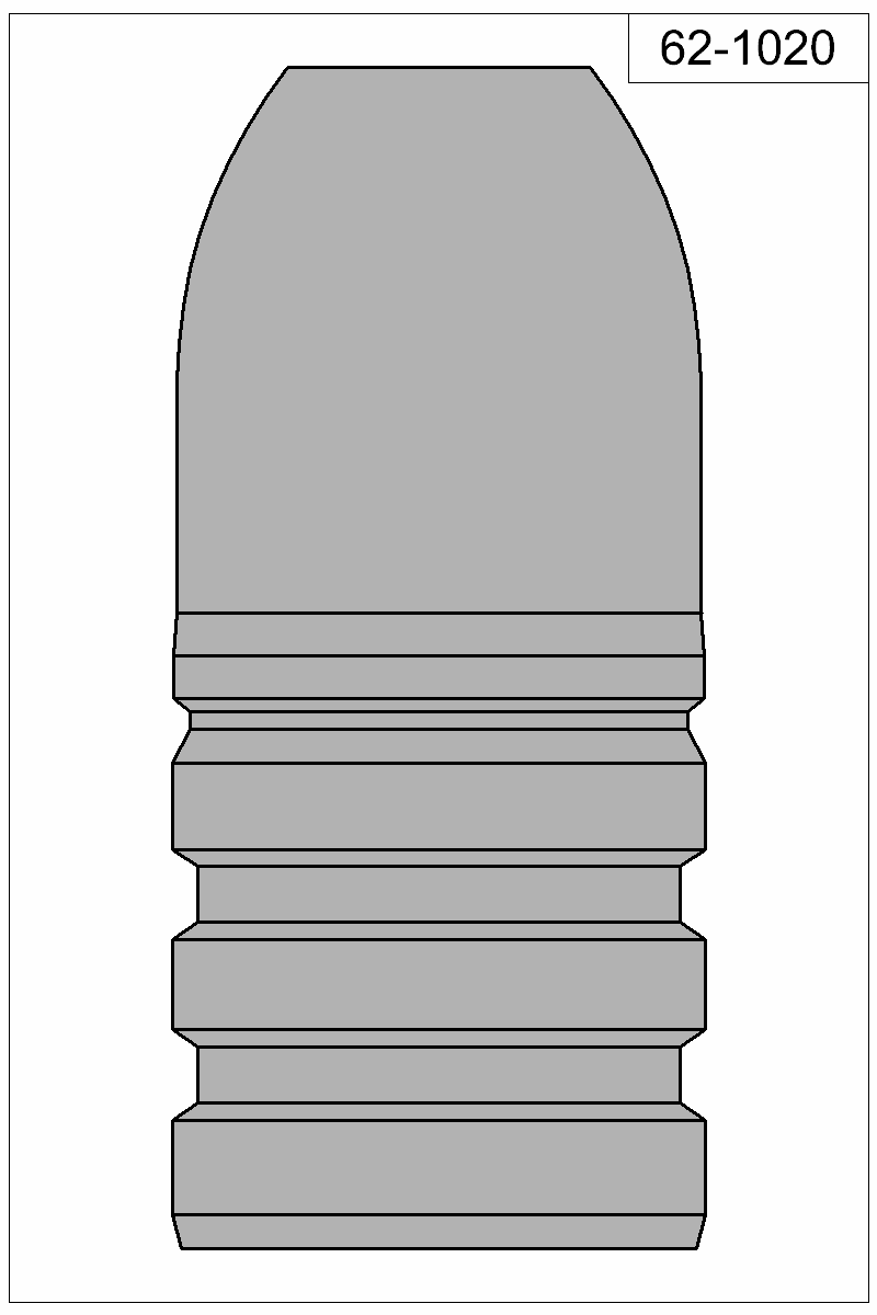 Filled view of bullet 62-1020